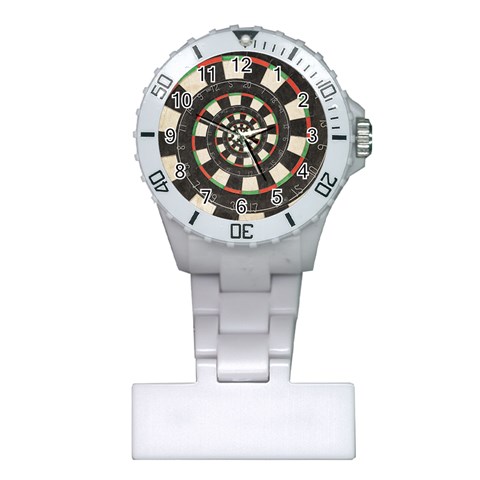 Spiral Dart Board Droste Effect  Plastic Nurses Watch from ArtsNow.com Front