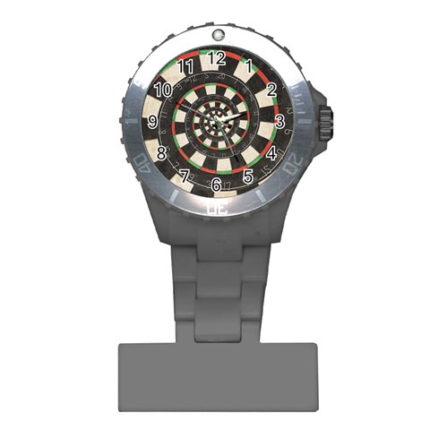 Spiral Dart Board Droste Effect  Plastic Nurses Watch from ArtsNow.com Front