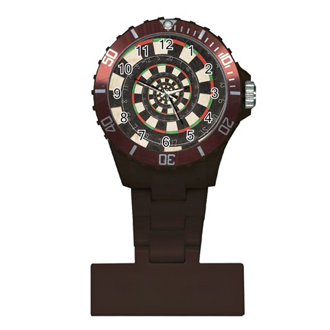 Spiral Dart Board Droste Effect  Plastic Nurses Watch from ArtsNow.com Front