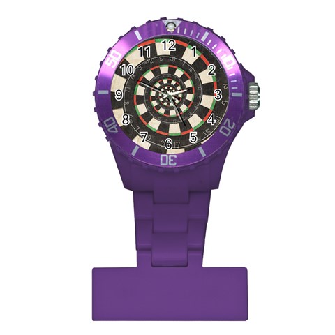 Spiral Dart Board Droste Effect  Plastic Nurses Watch from ArtsNow.com Front