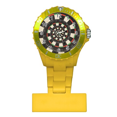 Spiral Dart Board Droste Effect  Plastic Nurses Watch from ArtsNow.com Front