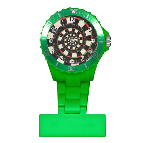 Spiral Dart Board Droste Effect  Plastic Nurses Watch from ArtsNow.com Front