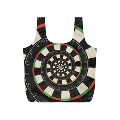 Spiral Dart Board Droste Effect  Full Print Recycle Bag (S) from ArtsNow.com Front