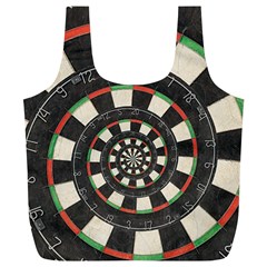 Spiral Dart Board Droste Effect  Full Print Recycle Bag (XL) from ArtsNow.com Front