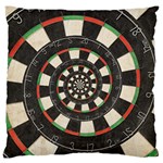 Spiral Dart Board Droste Effect  Standard Flano Cushion Case (One Side)