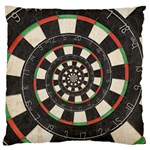 Spiral Dart Board Droste Effect  Standard Flano Cushion Case (Two Sides)