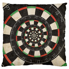 Spiral Dart Board Droste Effect  Standard Flano Cushion Case (Two Sides) from ArtsNow.com Back