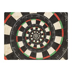 Spiral Dart Board Droste Effect  Double Sided Flano Blanket (Mini) from ArtsNow.com 35 x27  Blanket Front