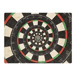 Spiral Dart Board Droste Effect  Double Sided Flano Blanket (Mini)