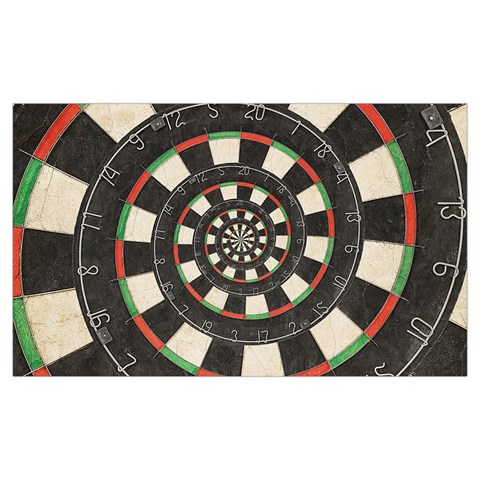 Spiral Dart Board Droste Effect  Samsung Note 4 Hardshell Back Case from ArtsNow.com Front