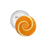 Spiral Citrus Orange Droste  1.75  Button