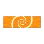 Spiral Citrus Orange Droste  Sticker (Bumper)