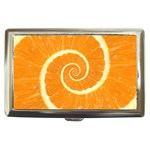 Spiral Citrus Orange Droste  Cigarette Money Case