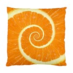 Spiral Citrus Orange Droste  Standard Cushion Case (One Side)