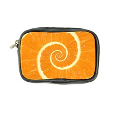 Spiral Citrus Orange Droste  Coin Purse from ArtsNow.com Front