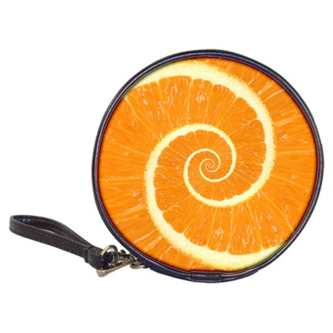 Spiral Citrus Orange Droste  Classic 20 Front