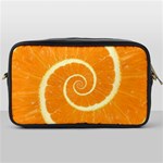 Spiral Citrus Orange Droste  Toiletries Bag (One Side)