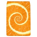 Spiral Citrus Orange Droste  Removable Flap Cover (L)