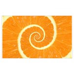 Spiral Citrus Orange Droste  Samsung Note 4 Hardshell Back Case