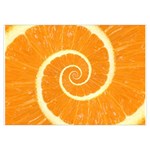 Spiral Citrus Orange Droste  Samsung Galaxy Note 4 Case (White)