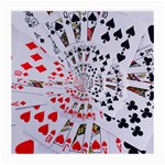 Poker Royal Flush All Suits Droste Spiral Medium Glasses Cloth