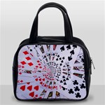 Poker Royal Flush All Suits Droste Spiral Classic Handbag (Two Sides)