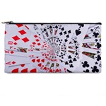 Poker Royal Flush All Suits Droste Spiral Pencil Case