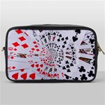 Poker Royal Flush All Suits Droste Spiral Toiletries Bag (One Side)