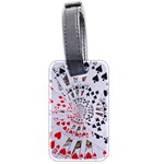 Poker Royal Flush All Suits Droste Spiral Luggage Tag (two sides)