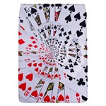 Poker Royal Flush All Suits Droste Spiral Removable Flap Cover (S)