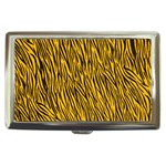 Yellow Zebra Stripes Cigarette Money Case