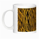 Yellow Zebra Stripes Night Luminous Mug