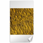 Yellow Zebra Stripes Canvas 40  x 72 