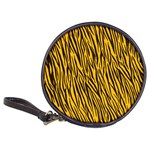 Yellow Zebra Stripes Classic 20-CD Wallet