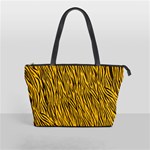 Yellow Zebra Stripes Classic Shoulder Handbag