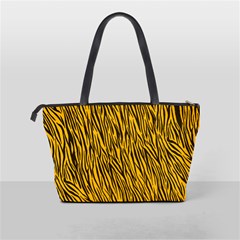 Yellow Zebra Stripes Classic Shoulder Handbag from ArtsNow.com Back