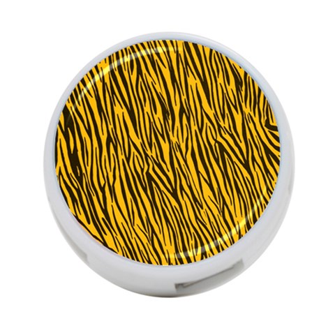 Yellow Zebra Stripes 4 Front