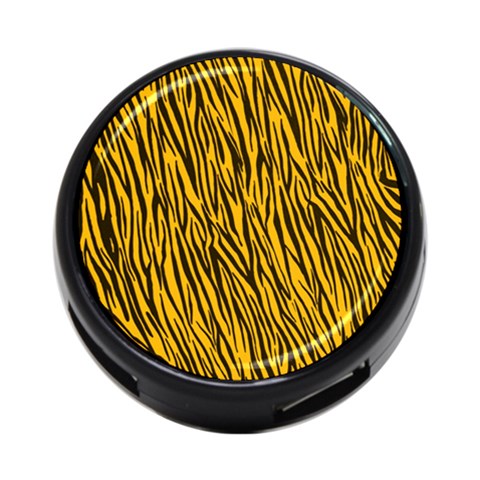 Yellow Zebra Stripes 4 Front