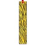 Yellow Zebra Stripes Large Book Mark