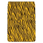 Yellow Zebra Stripes Removable Flap Cover (L)