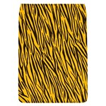 Yellow Zebra Stripes Removable Flap Cover (S)