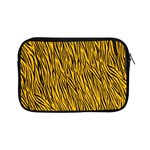 Yellow Zebra Stripes Apple iPad Mini Zipper Case