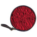 Red Zebra Stripes Classic 20-CD Wallet