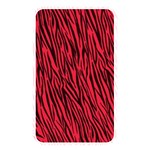 Red Zebra Stripes Memory Card Reader (Rectangular)