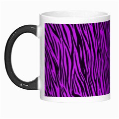 Purple Zebra Stripes Morph Mug from ArtsNow.com Left