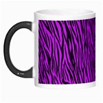 Purple Zebra Stripes Morph Mug