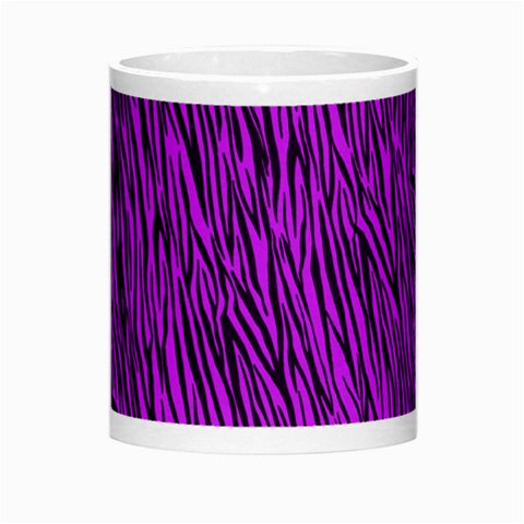 Purple Zebra Stripes Morph Mug from ArtsNow.com Center