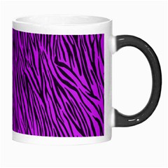 Purple Zebra Stripes Morph Mug from ArtsNow.com Right