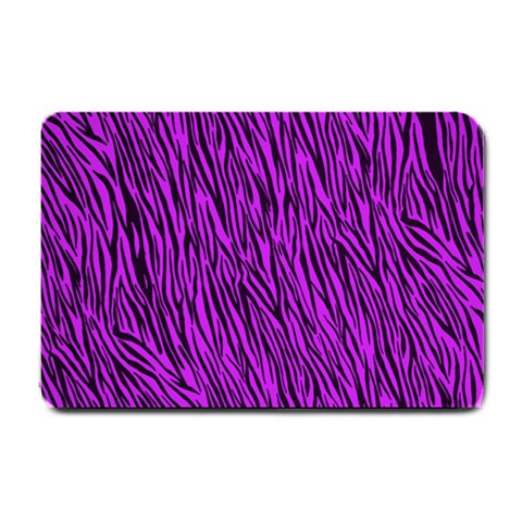 Purple Zebra Stripes Small Doormat from ArtsNow.com 24 x16  Door Mat