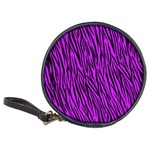 Purple Zebra Stripes Classic 20-CD Wallet